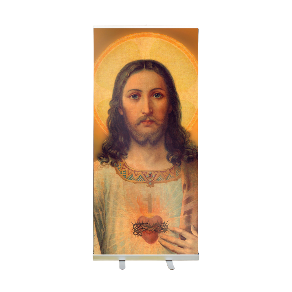 Sacred Heart | Banner Stand – product image