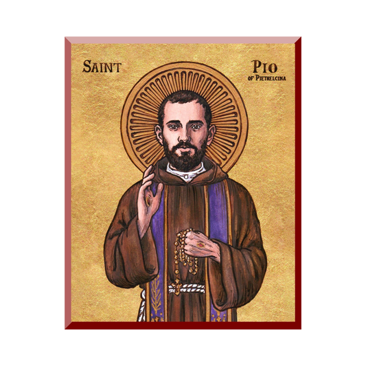 Theophilia | St. Pio of Pietrelcina | Wall Plaque