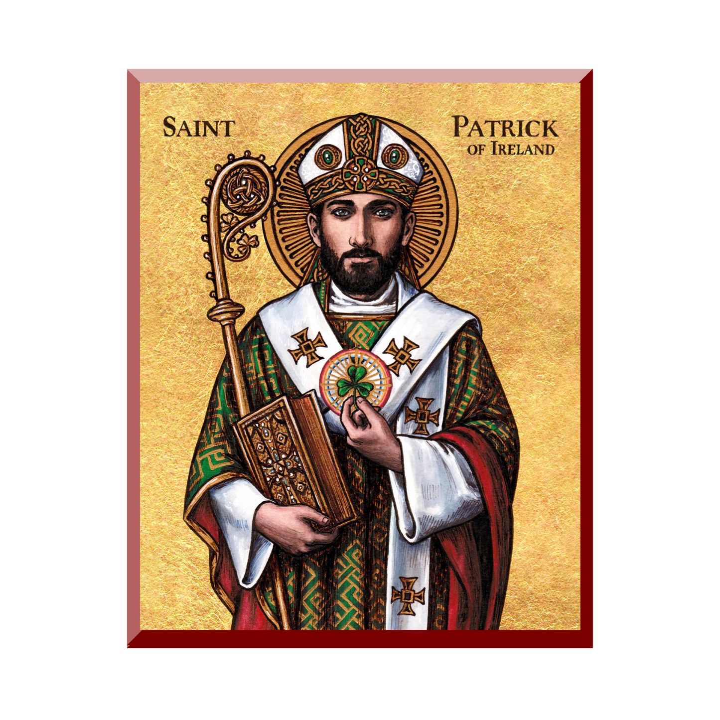 Theophilia | St. Patrick | Wall Plaque