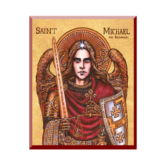 Theophilia | St. Michael the Archangel Defender | Wall Plaque