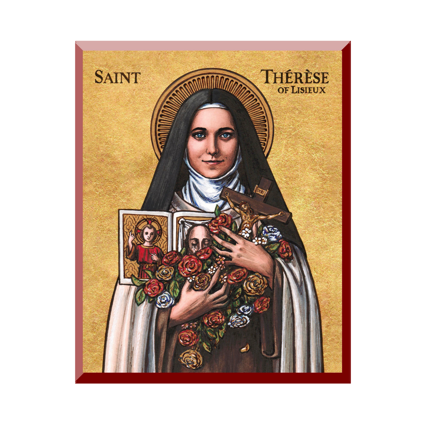 Theophilia | St. Therese of Lisieux | Wall Plaque