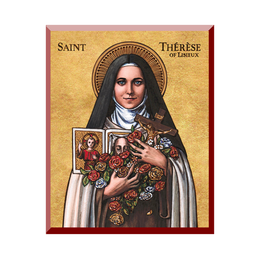 Theophilia | St. Therese of Lisieux | Wall Plaque