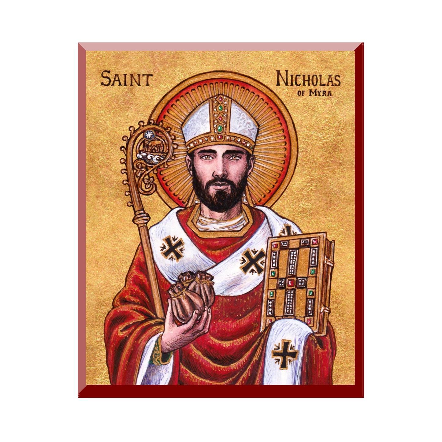 Theophilia | St. Nicholas | Wall Plaque