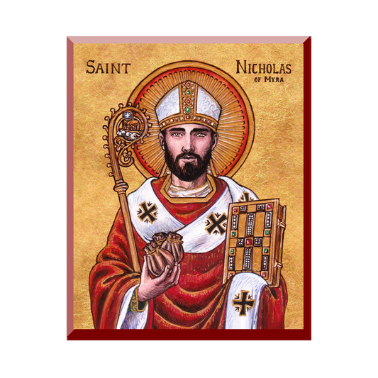 Theophilia | St. Nicholas | Wall Plaque