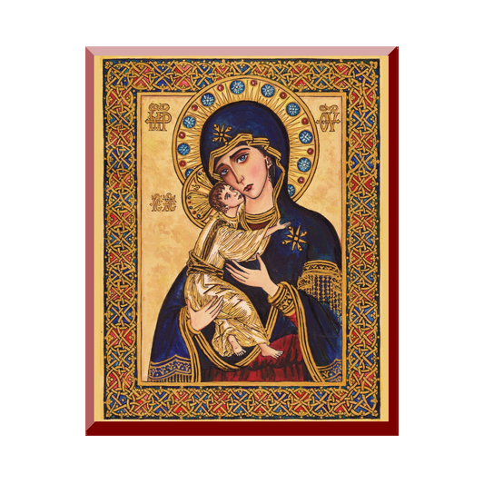 Theophilia | Theotokos of Vladimir | Wall Plaque