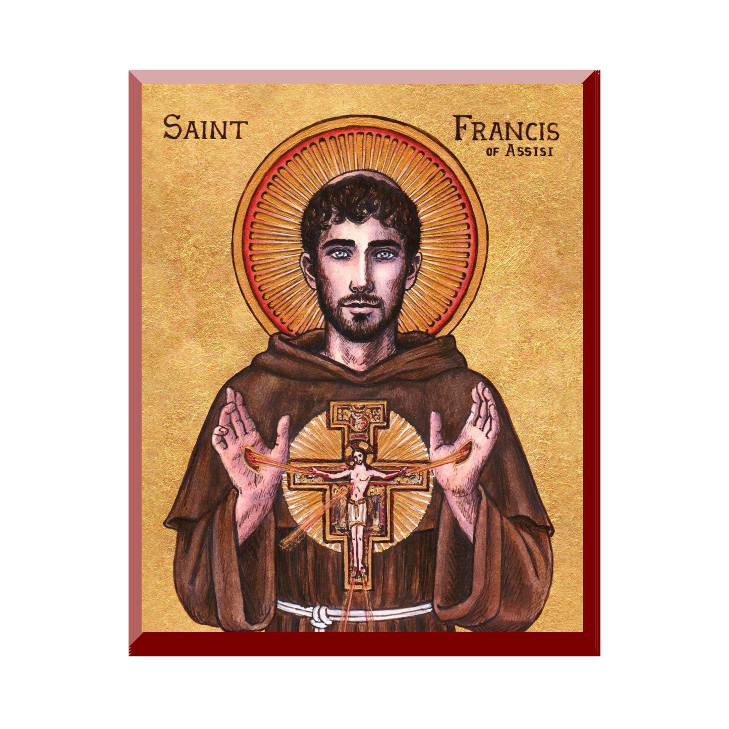 Theophilia | St. Francis of Assisi | Wall Plaque