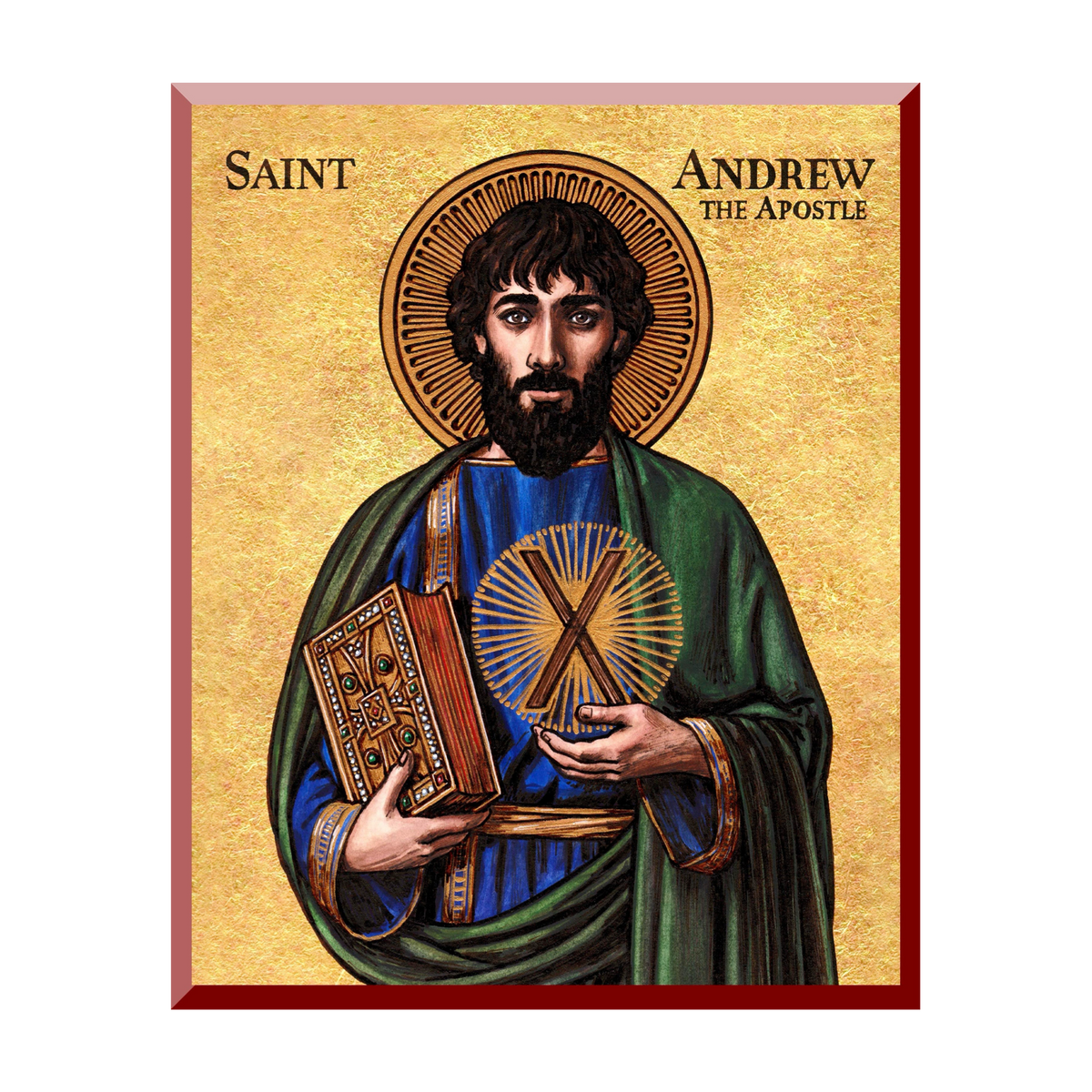 Theophilia | St. Andrew The Apostle | Wall Plaque