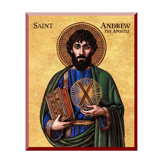 Theophilia | St. Andrew The Apostle | Wall Plaque