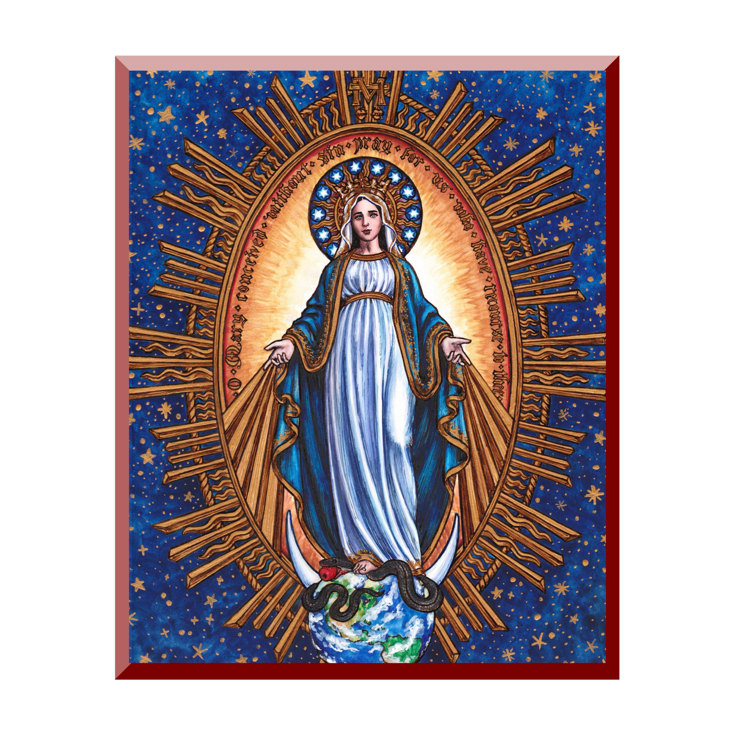 Theophilia | Our Lady of Grace | Wall Plaque