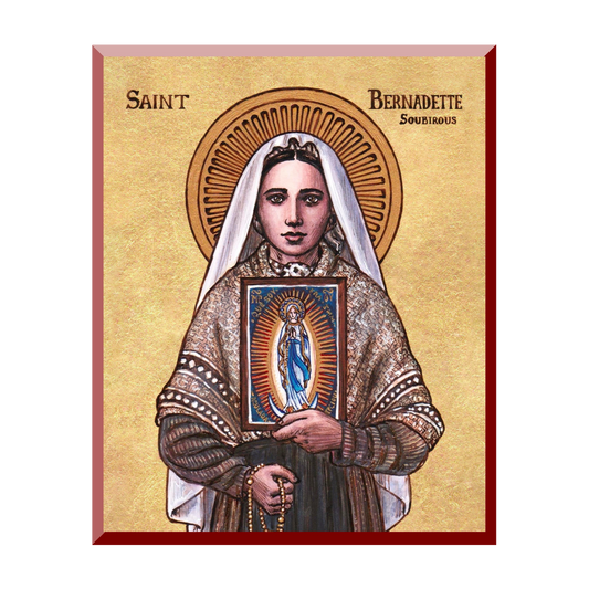 Theophilia | St. Bernadette of Lourdes | Wall Plaque