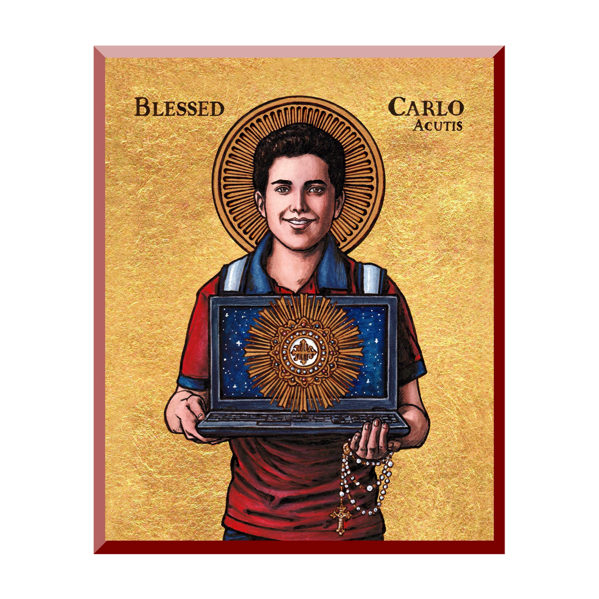 Theophilia | St. Carlo Acutis | Wall Plaque
