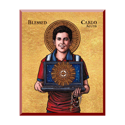 Theophilia | Blessed Carlo Acutis | Wall Plaque