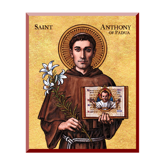 Theophilia | St. Anthony of Padua | Wall Plaque