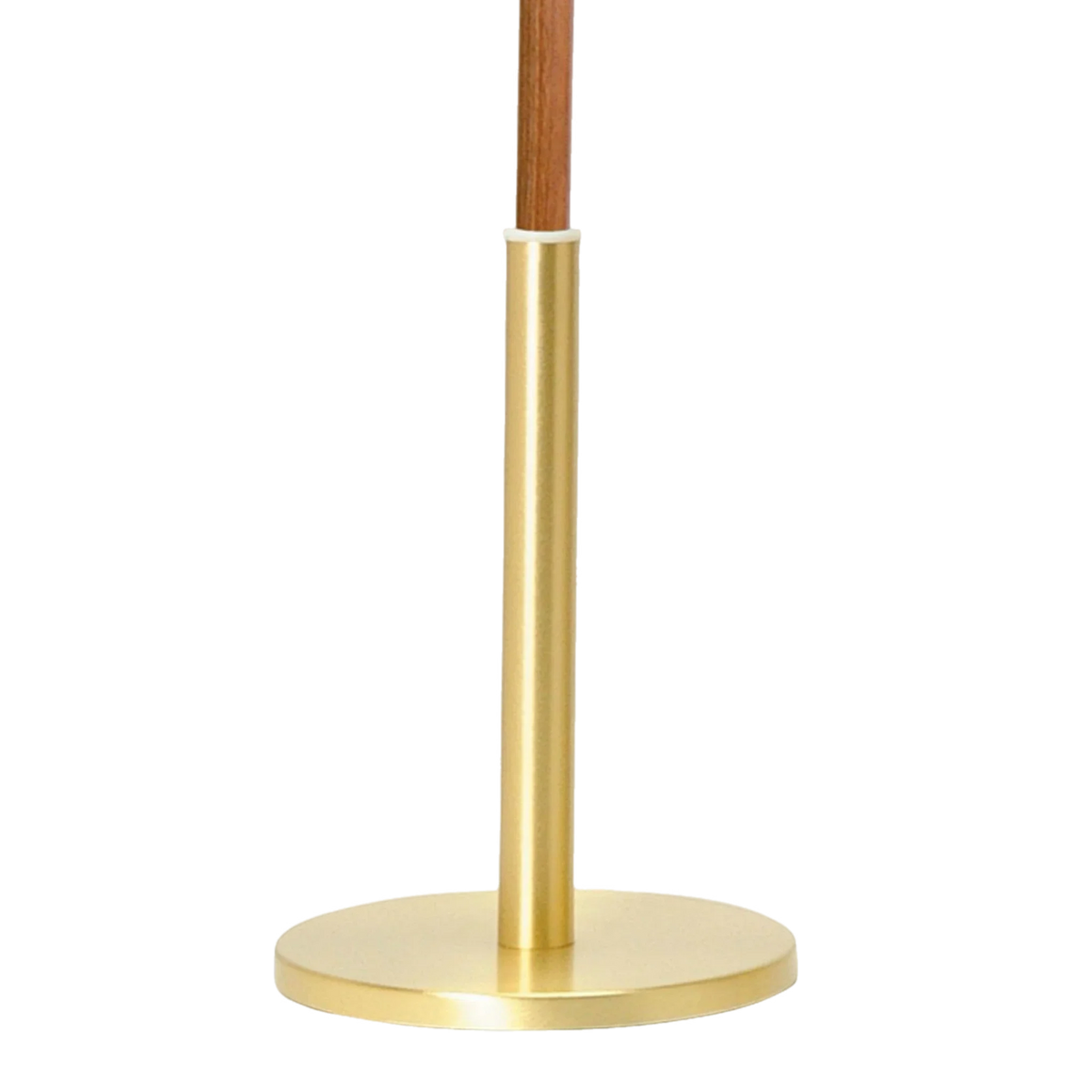 Koley's K226 satin brass candle lighter stand