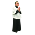 Beau Veste 561B black altar server cassock