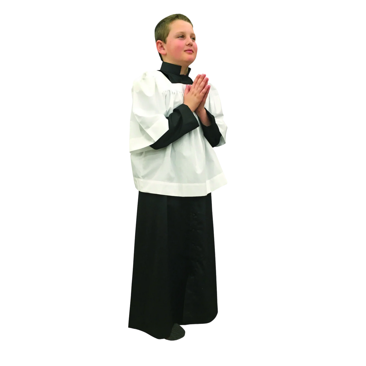 Beau Veste 561B black altar server cassock