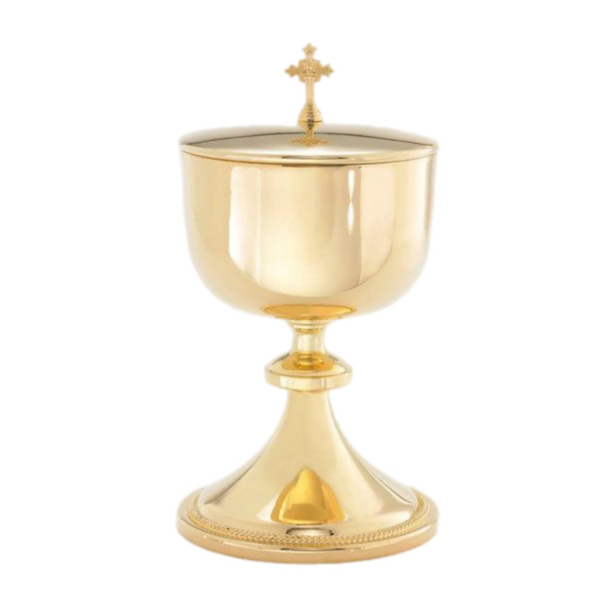 Alviti Creations A-107G gold chalice with well paten, second view