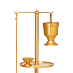 Koley's K327 50" censer stand with 11" tray – alternate view 4 of 4