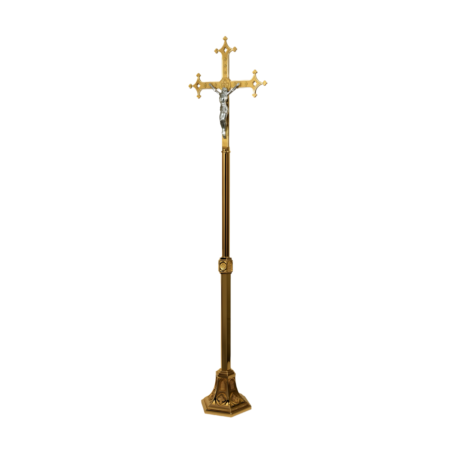 Processional Crucifix & Stand | 62PC25
