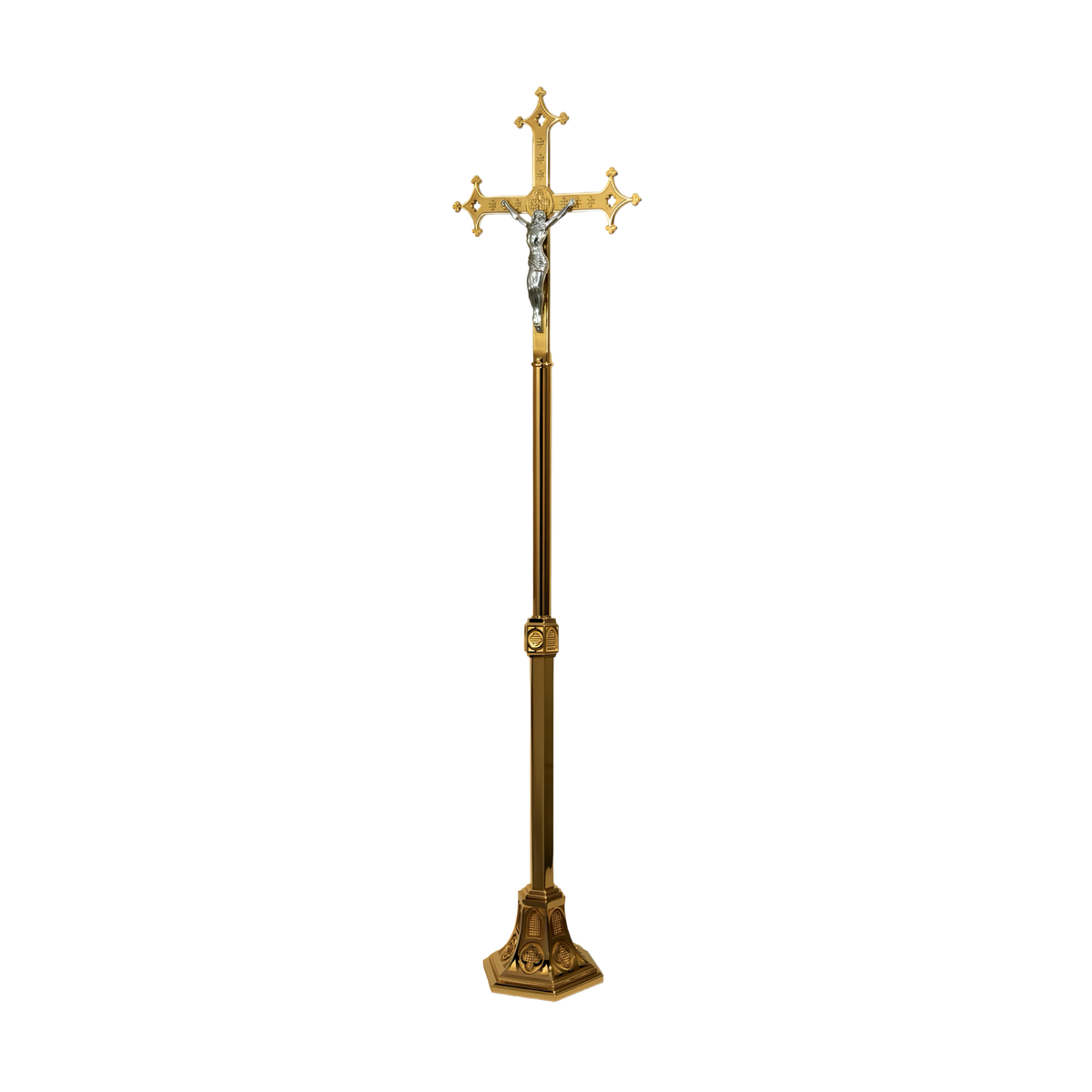 Processional Crucifix & Stand | 62PC25 – product image
