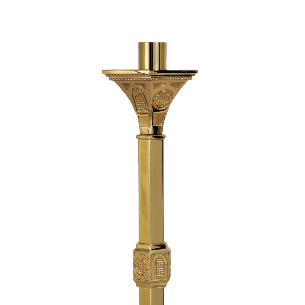 Regal 62C25 bronze altar candlestick – alternate view 2 of 3