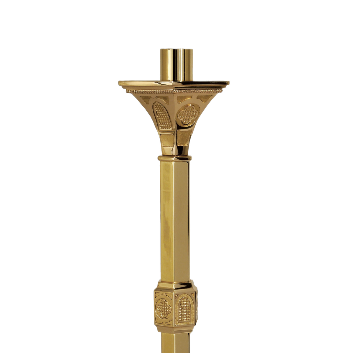 Regal 62C25 bronze altar candlestick – alternate view 2 of 3