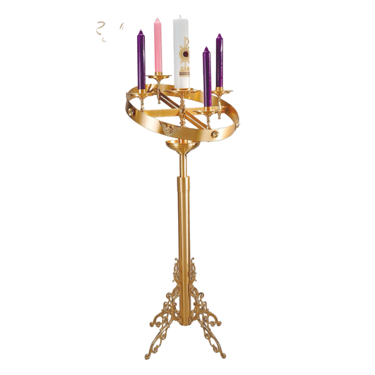 Advent Wreath with Stand | 51FAW15