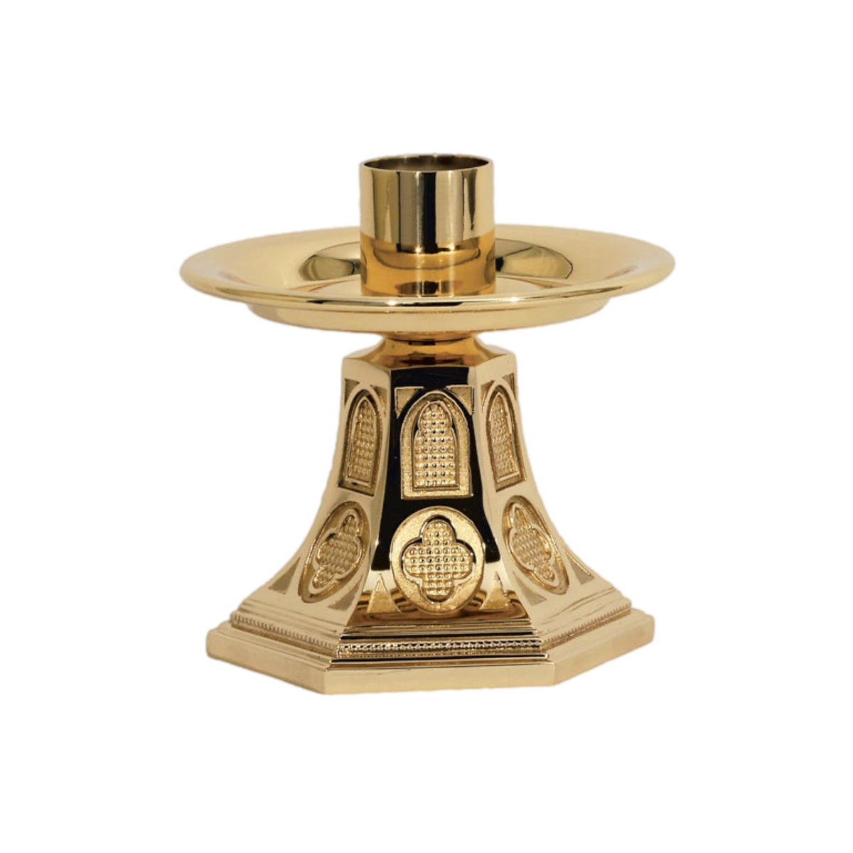 Regal S62C25 bronze altar candlestick