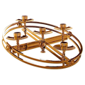 Progressive 1110-176 bronze Advent wreath