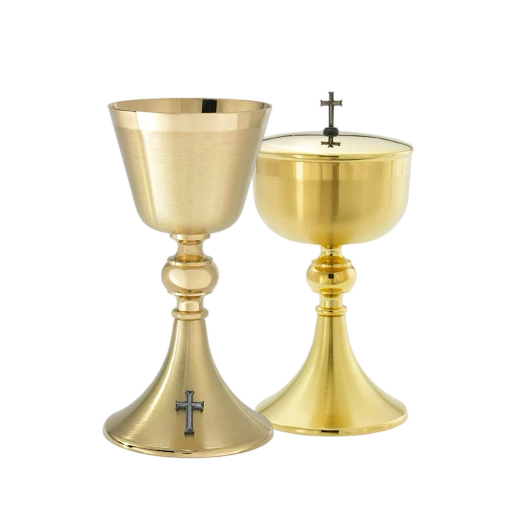 Alviti Creations B-137G gold-plated ciborium, third view