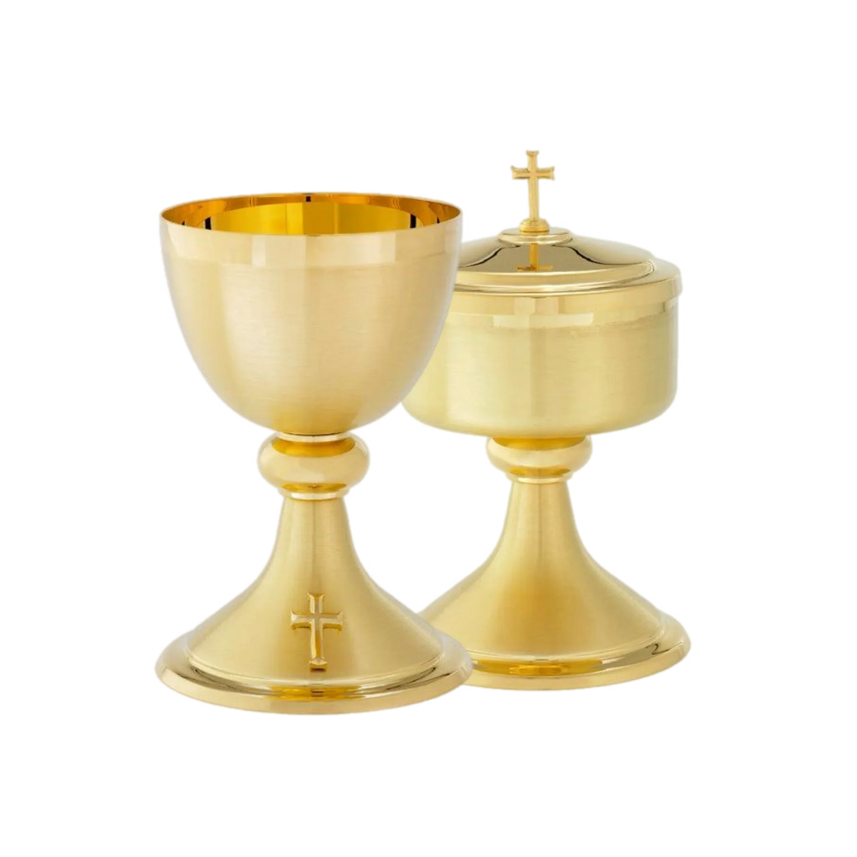 Alviti Creations B-139G gold-plated ciborium, third view