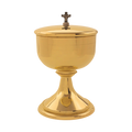 Alviti Creations B-491G polished gold ciborium