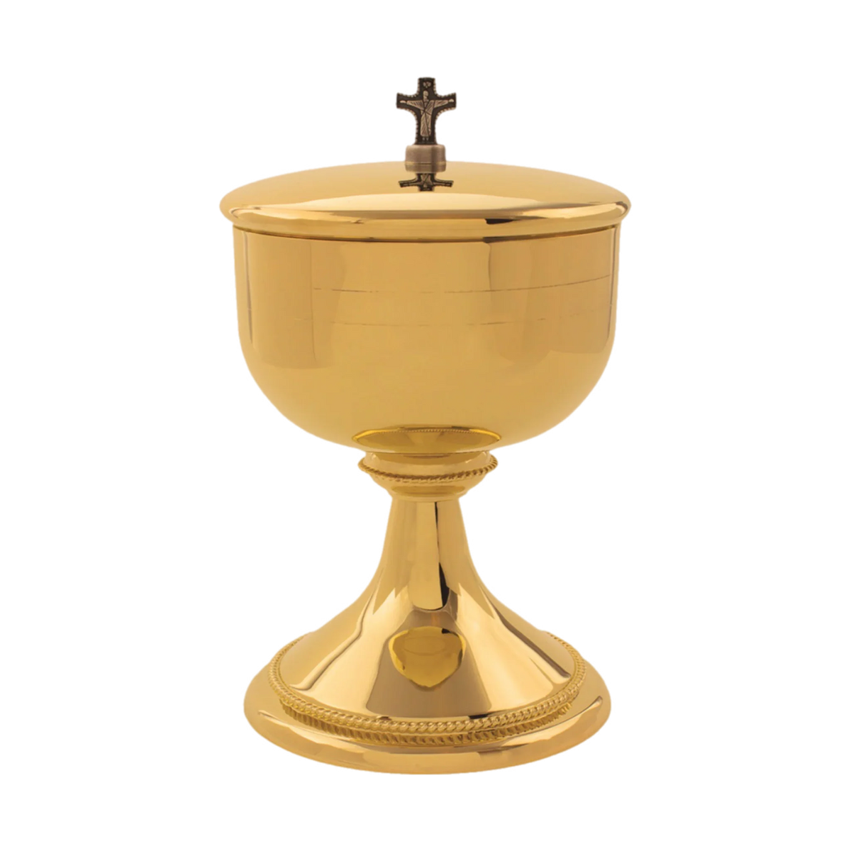 Alviti Creations B-491G polished gold ciborium