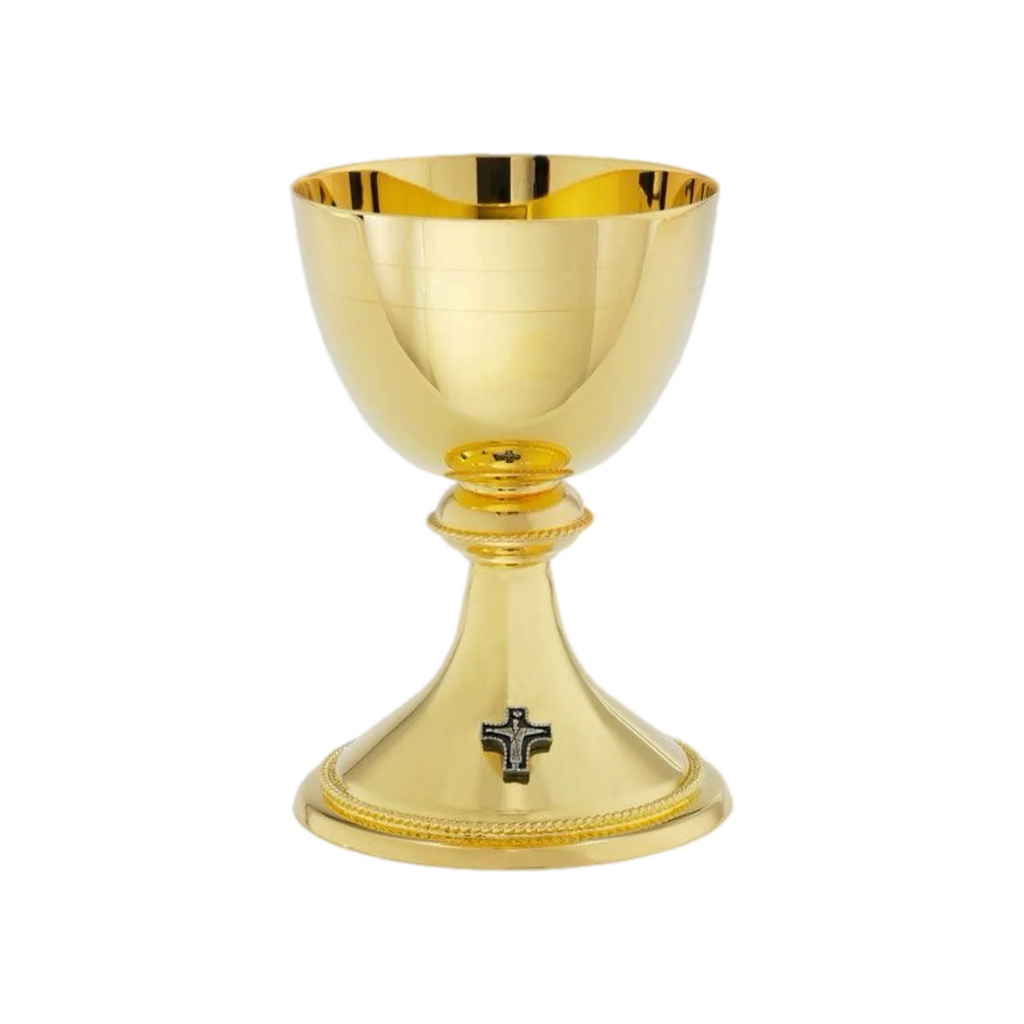 Alviti Creations B-491G polished gold ciborium, second view