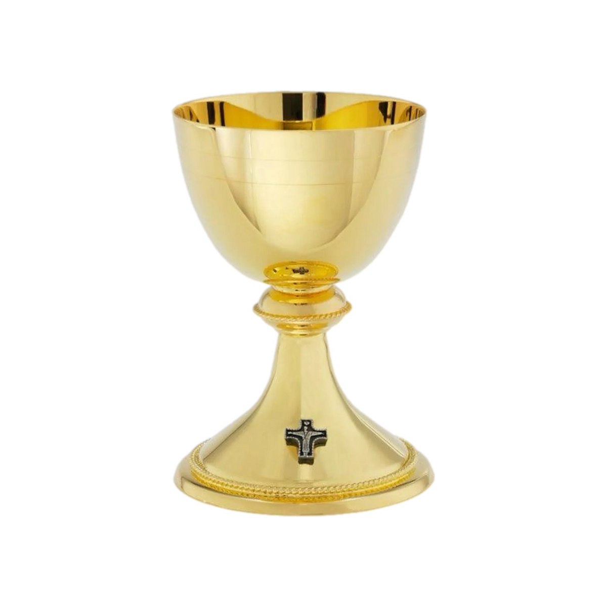 Alviti Creations B-491G polished gold ciborium, second view