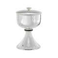 Alviti Creations B-2083S hammered silver ciborium