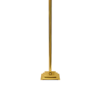 Koley's K552 polished solid brass Advent wreath on a three-step base, view 3