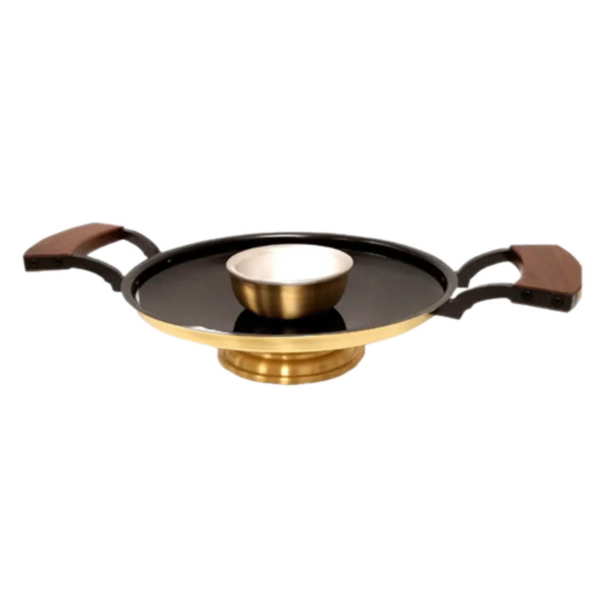 FC Ziegler 2705 new fire brazier bowl with wood handles