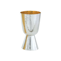 Alviti Creations 715S hammered silver-plated communion cup