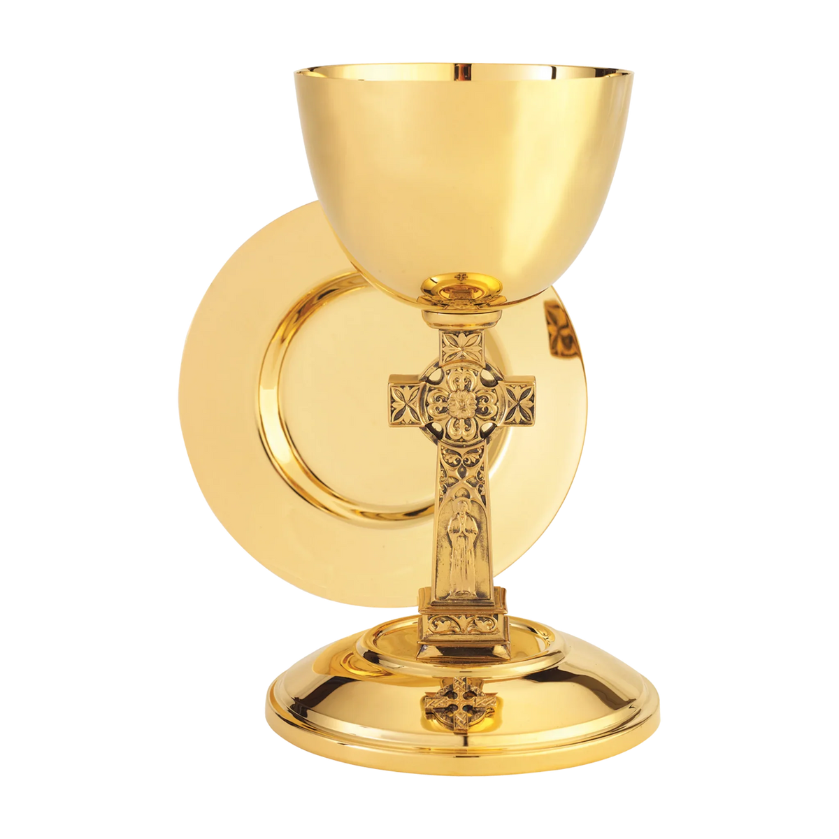 Alviti Creations A-2017G gold-plated chalice and paten