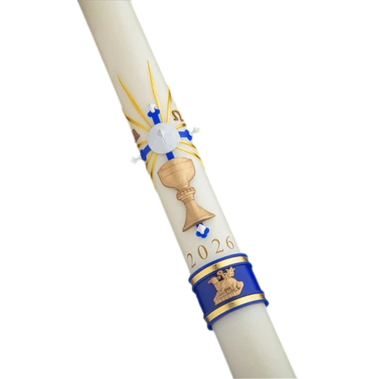 The Holy Eucharist | Sculptwax | Paschal Candle