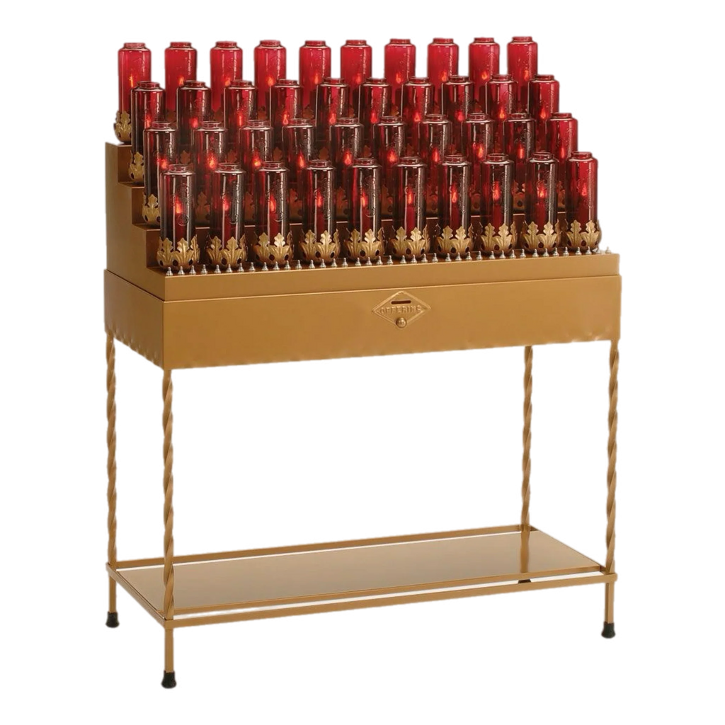 Electric Candle Votive Stand | Wrought Iron Base | 740 Series