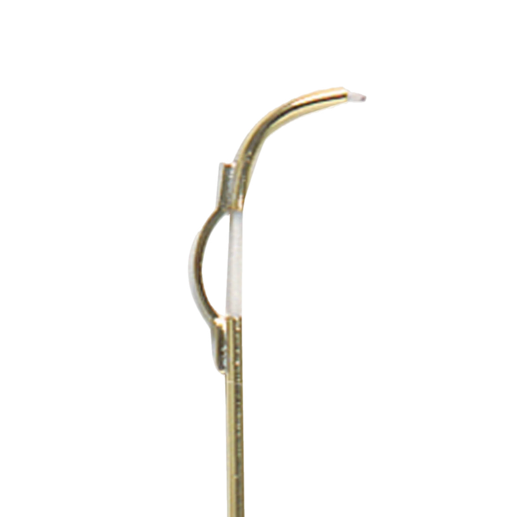 Koley's K148 brass candle lighter with walnut handle, view 2
