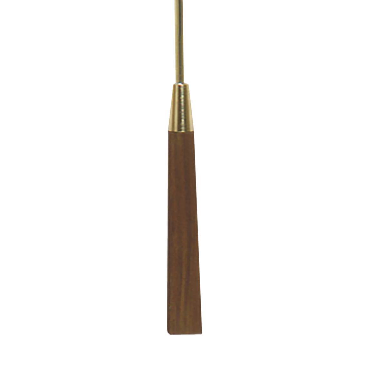 Koley's K148 brass candle lighter with walnut handle, view 3