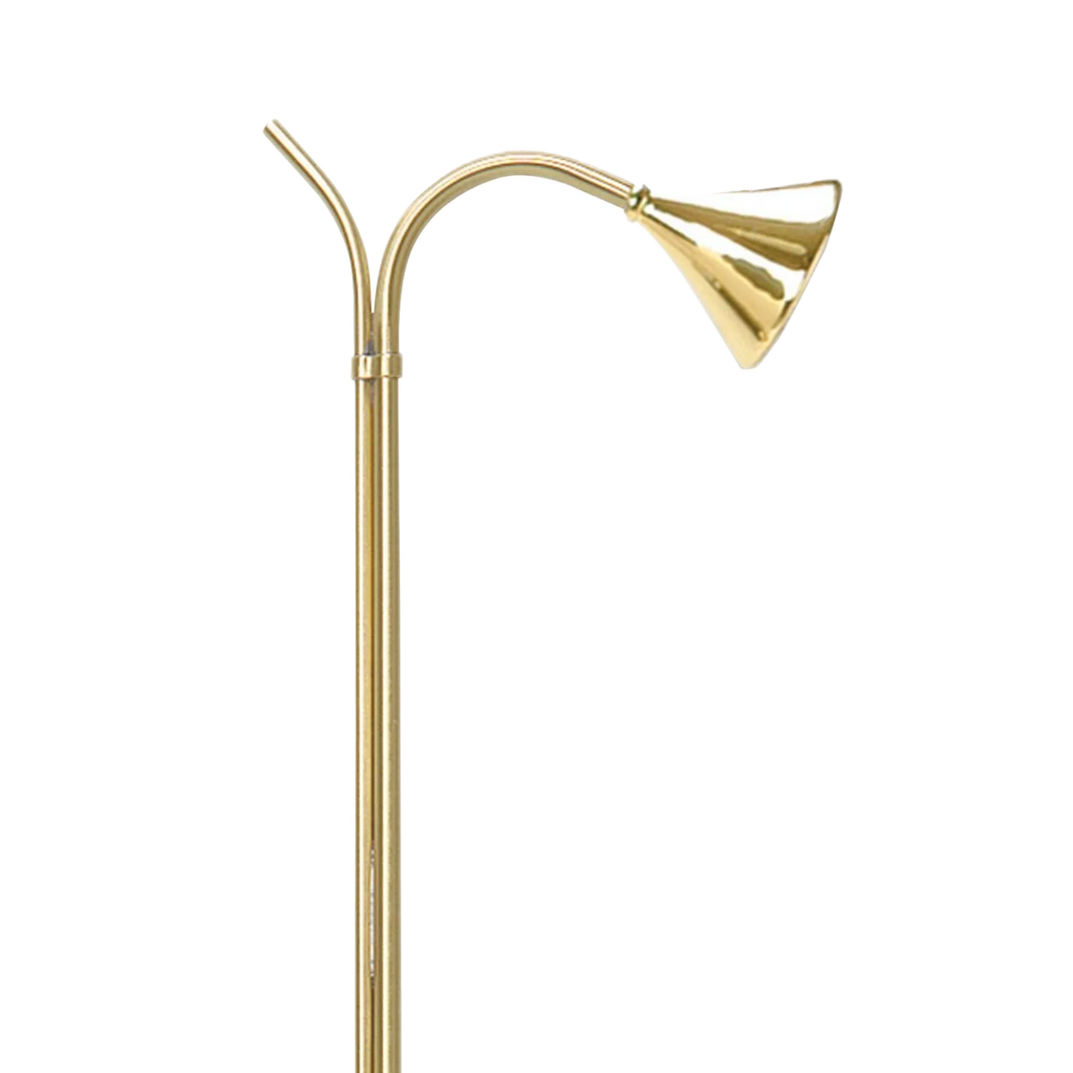 Koley's K225 brass candle lighter with walnut handle, view 2