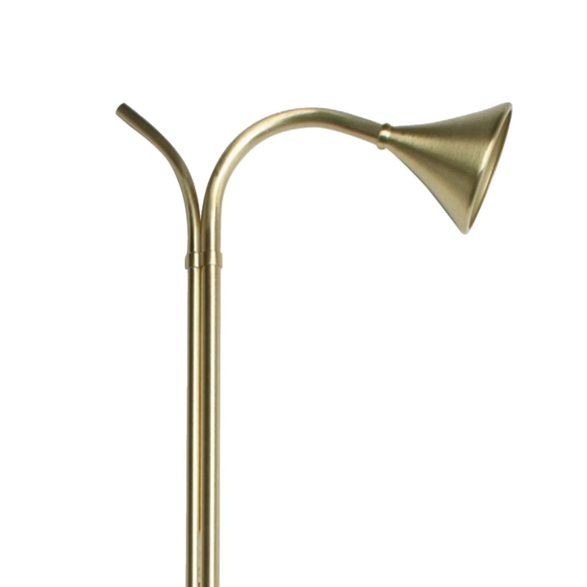 Koley's K231 brass candle lighter with walnut handle, view 2