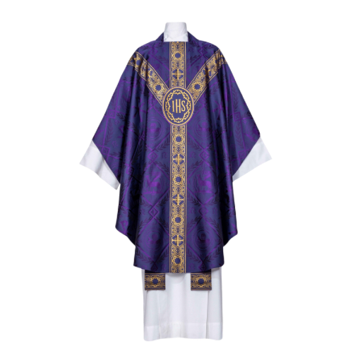 Chasuble | Crown of Thorns 1515 Series | Purple