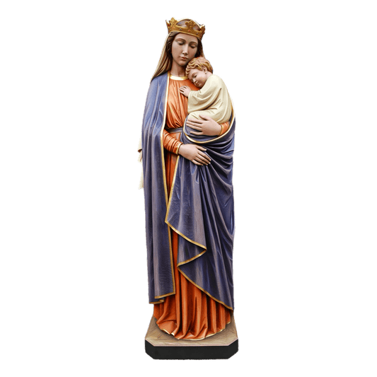 Madonna and Child | Ferdinand Stuflesser 1875 | Hand-carved Statuary