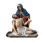Statue of the Pieta | Ferdinand Stuflesser 1875 | Hand-carved Statuary – product image