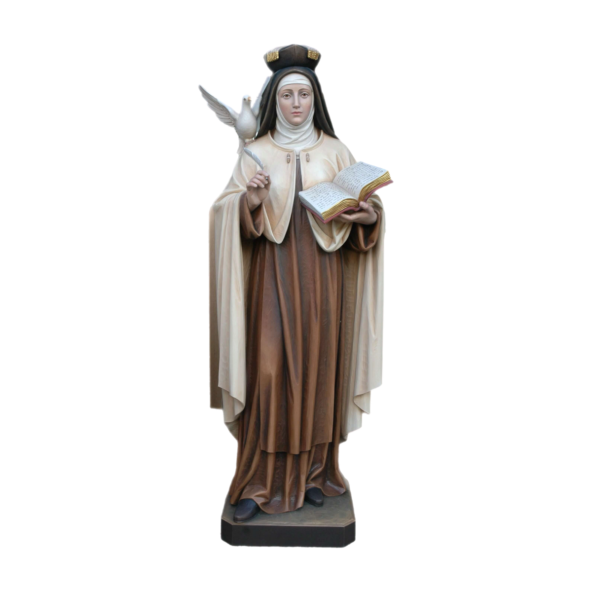 St. Teresa of Avila | Ferdinand Stuflesser 1875 | Hand-carved Statuary